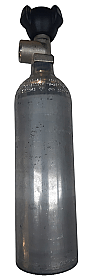 0.8 liters Luxfer aluminium dive cylinder