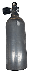 1.5 liter luxfer aluminium dive cylinder