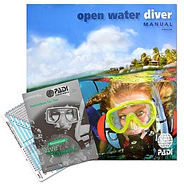 Padi Manual Open Water With RDP Table