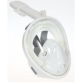 Full Face Snorkelling Mask White S/M - L/XL