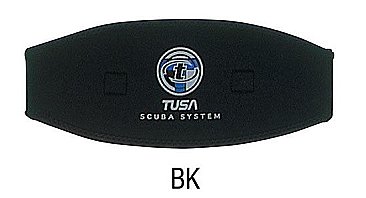 Tusa Diving Mask Strap Cover (Black)