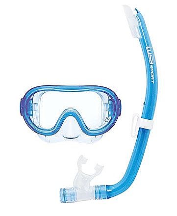 Tusa Snorkelling Mask Set Mini Platina Youth