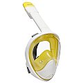Full Face Snorkelling Mask White/Yellow L/XL
