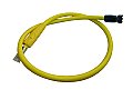3/8" Mp Hose rubber Quick IP yellow Aqualung