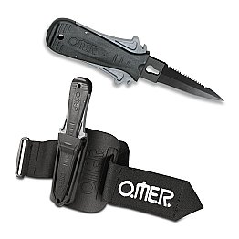 Omer Laser With Arm Band Diving Knife