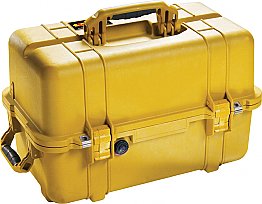 Peli 1460 Tool Tray Case Yellow