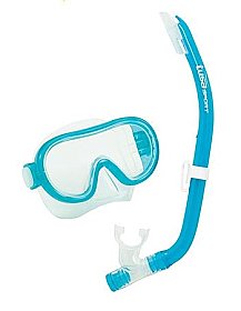 Tusa Snorkelling Mask Set Mini Platina Youth