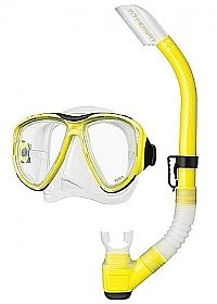 Tusa Snorkelling Mask Set Powerview + Hyperdry
