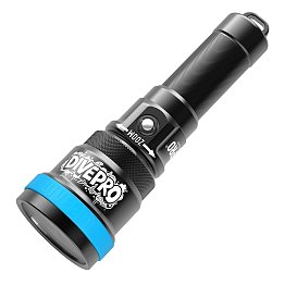 3000 Lumens Divepro S30Z Rechargeable Dive Torch