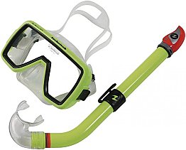 Aqualung Snorkelling Mask Set Medit + Mach