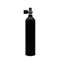 2 liters MES aluminium dive cylinder
