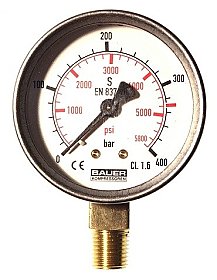 Pressure Gauge N4101 Bauer