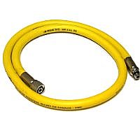 3/8" Mp Hose rubber 100cm yellow