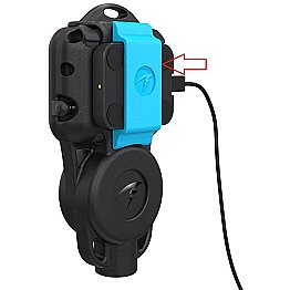 Shearwater Blue Charger Clip For Peregrine