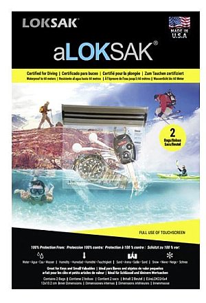 aLOKSAK Element Proof Bag 5"x4" (2 Pack)