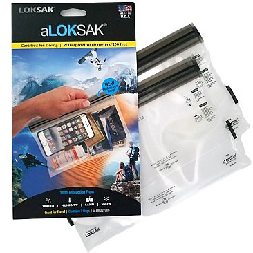 aLOKSAK Element Proof Bag 9"x6" (2 Pack)