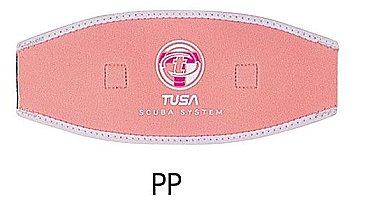 Tusa Diving Mask Strap Cover pink