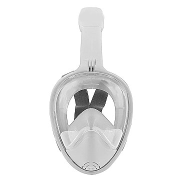 Full Face Snorkelling Mask White S/M - L/XL