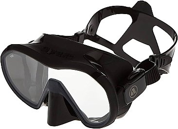 apeks vx1 black diving mask