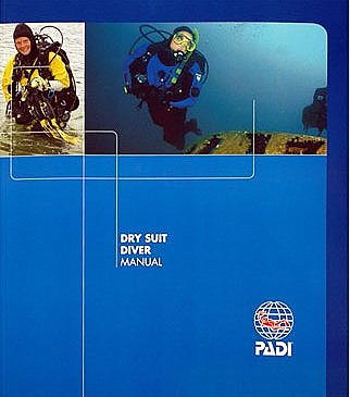 Manual Dry Suit Diver Padi