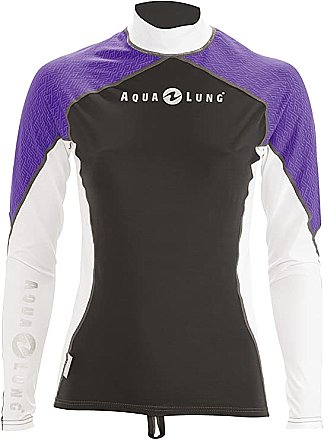 Aqualung Rash Guard Lady Long Sleeves Black/Purple