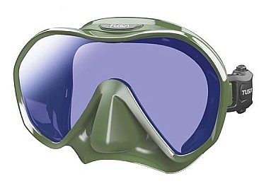 Tusa Zensee Pro Green Diving Mask