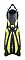 Tusa Solla Diving Fins (Yellow)