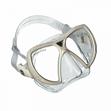 Aqualung Vision Flex LX Diving Mask Clear Silicone White